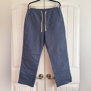 Lands' End Men's Slate Blue Drawstring Joggers